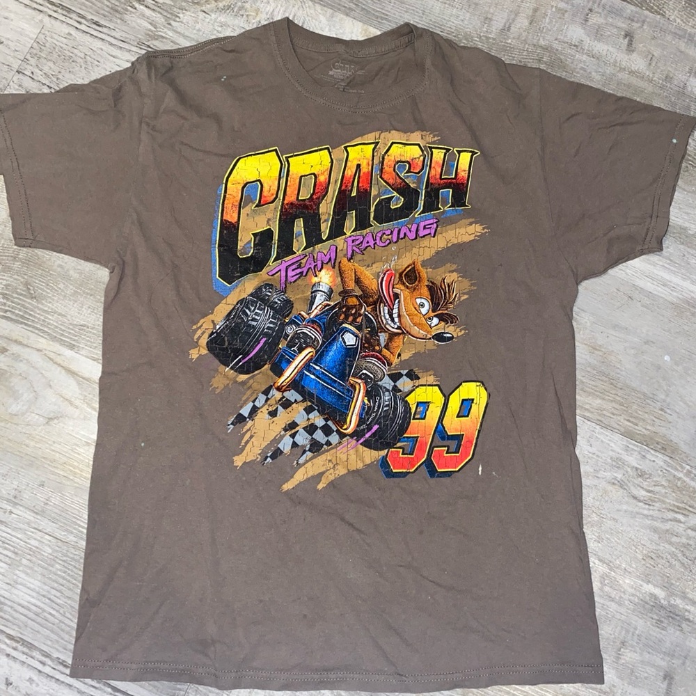 CRASH graphic T-shirt